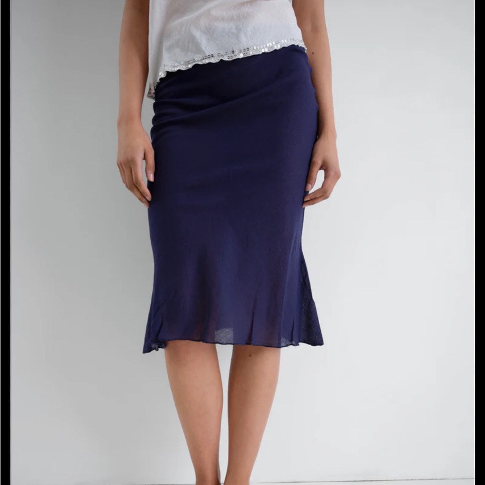 Gimaguas Navy Cala Skirt size M - Picture 2 of 6